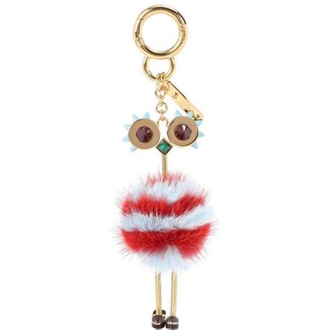 fendi bag charm|fendi fur bag charm.